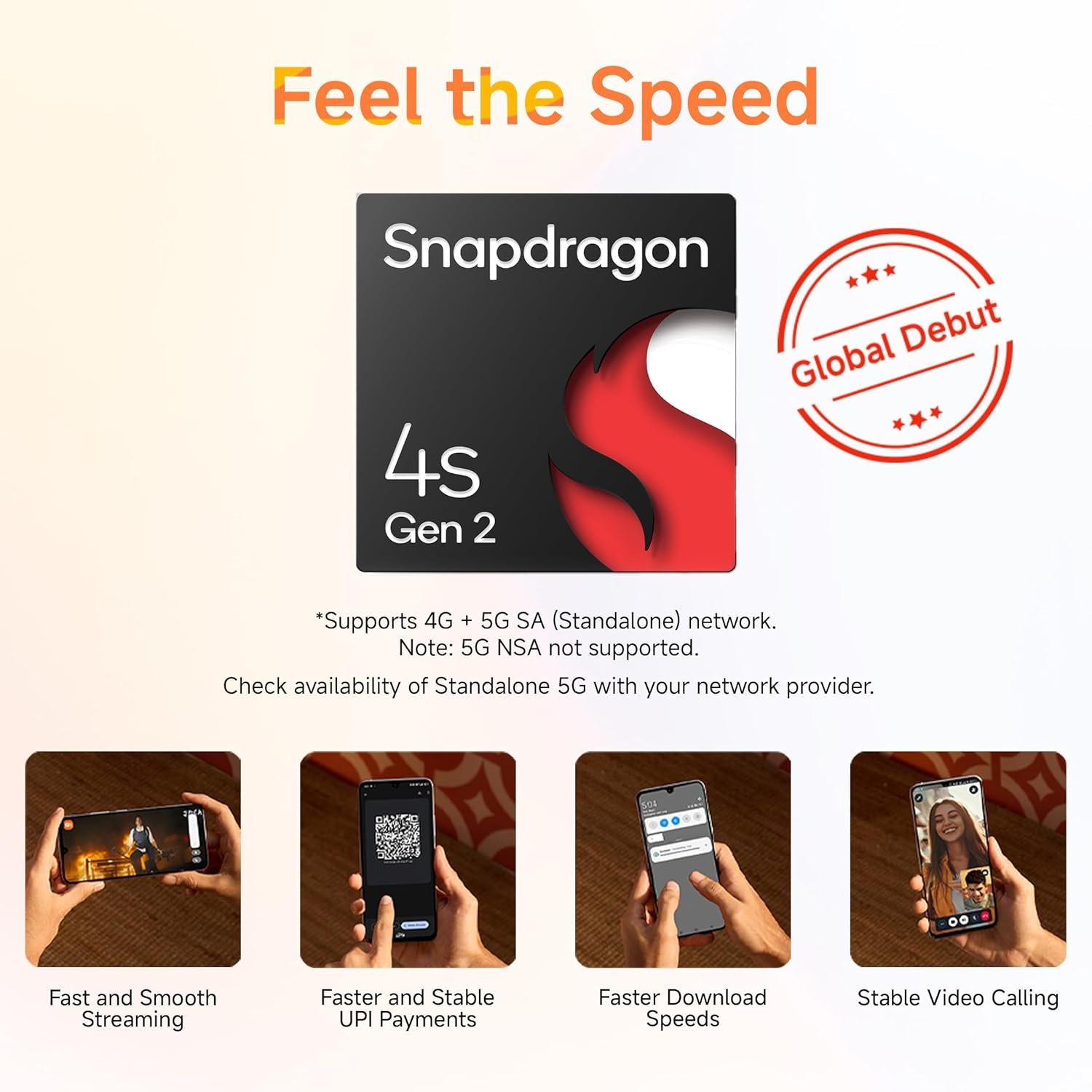 Redmi A4 5G (Sparkle Purple, 4GB RAM, 128GB Storage) | Segment Largest 6.88in 120Hz | 50MP Dual Camera | 18W Fast Charging | Charger in The Box - Image 5