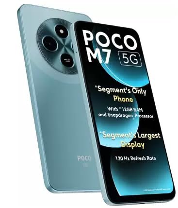 POCO M7 5G, Ocean Blue (6GB, 128GB) - Image 2