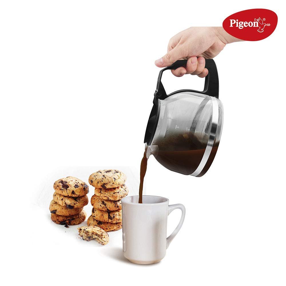 Pigeon Brewster Coffee Maker, 600 Watt, 5 Cups Drip Coffee maker (Black) - Image 5