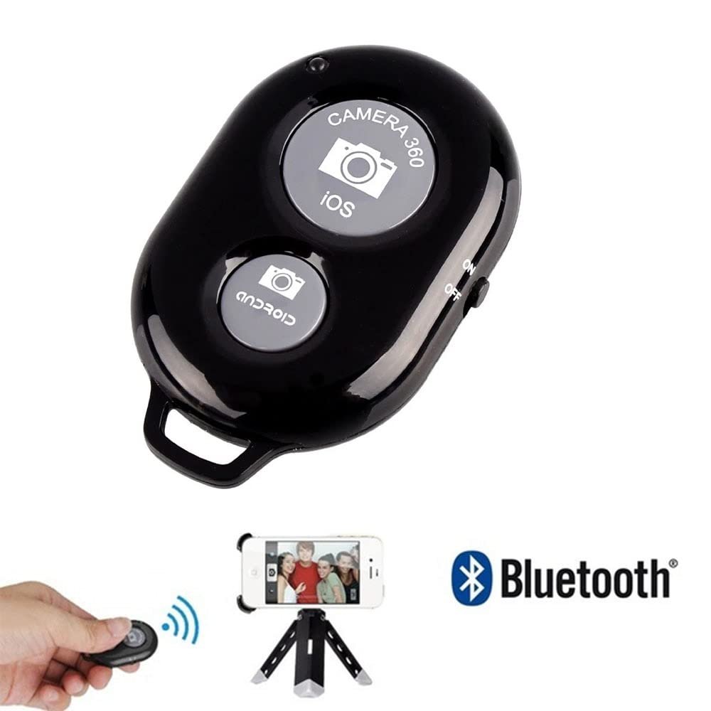 Sounce Shutter Remote Control with Bluetooth Wireless Technology - Create Amazing Photos and Videos Hands-Free - Works with Most Smartphones and Tablets (iOS and Android) (Black) - Image 3