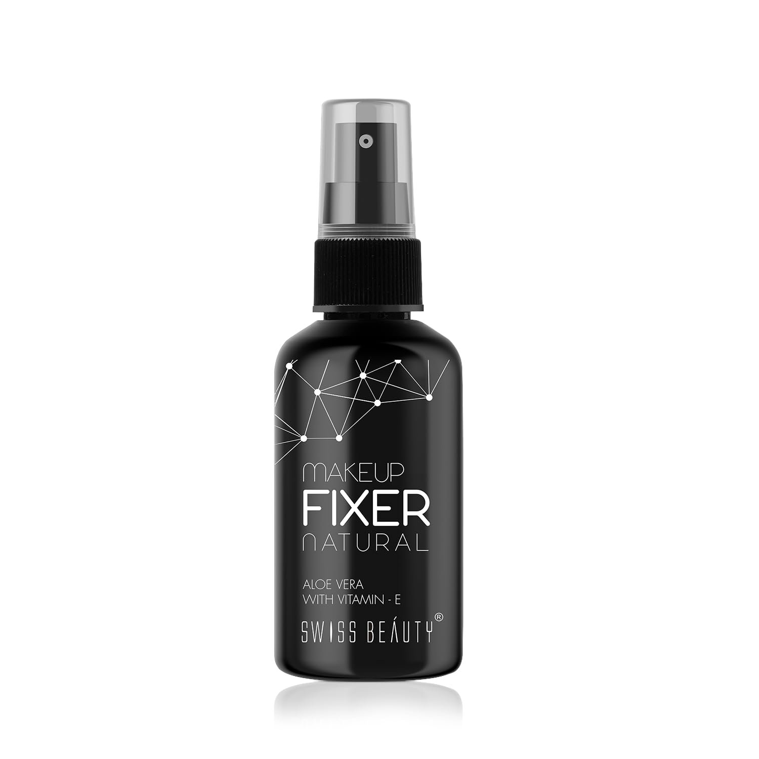 Swiss Beauty Natural Makeup Fixer | Natural Dewy Finish | With Vitamin E and Aloe Vera | Long-Lasting | Hydrating & Refreshing Setting Spray | 70 ml - Image 2