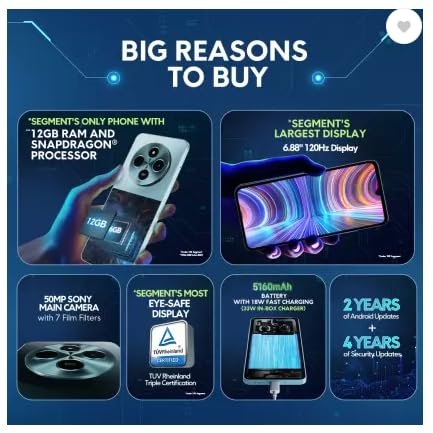 POCO M7 5G, Ocean Blue (6GB, 128GB) - Image 5