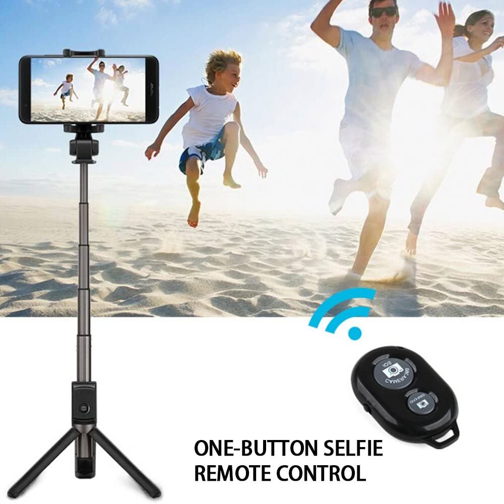 Sounce Shutter Remote Control with Bluetooth Wireless Technology - Create Amazing Photos and Videos Hands-Free - Works with Most Smartphones and Tablets (iOS and Android) (Black) - Image 4