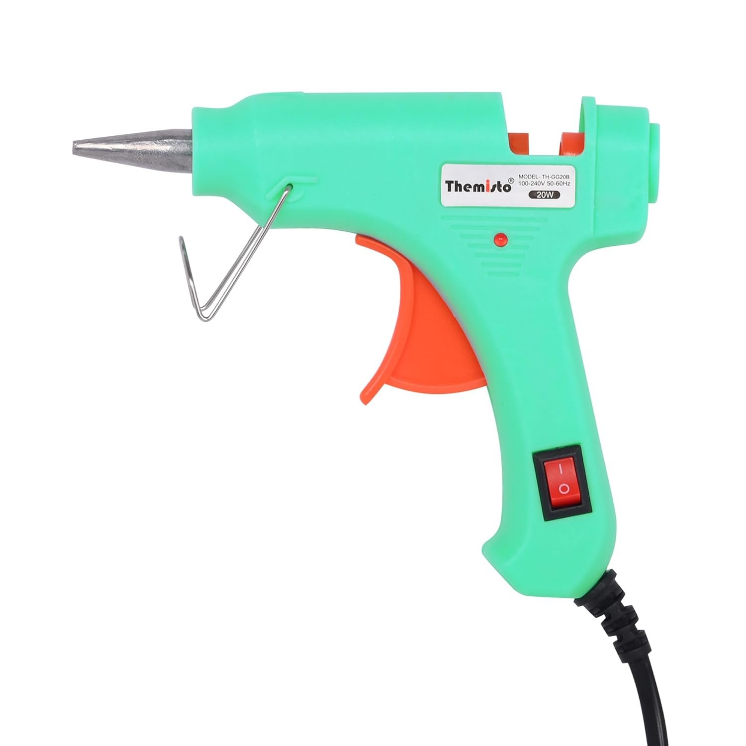 THEMISTO 20 Watt Mini Hot Melt Glue Gun with 10 Glue Sticks for DIY Art and Crafts… - Image 5