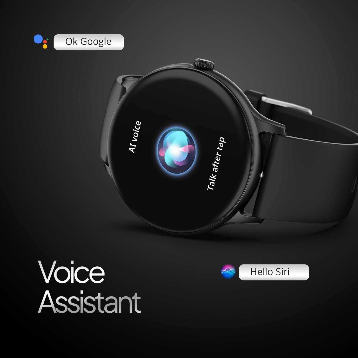 Fire-Boltt Phoenix Pro Smart Watch 1.39” HD Display, Bluetooth Calling, AI Voice Assistant, 120 Sports Modes, IP67 Waterproof, SpO2 Monitor, Smart Watch for Man & Woman- Black - Image 7