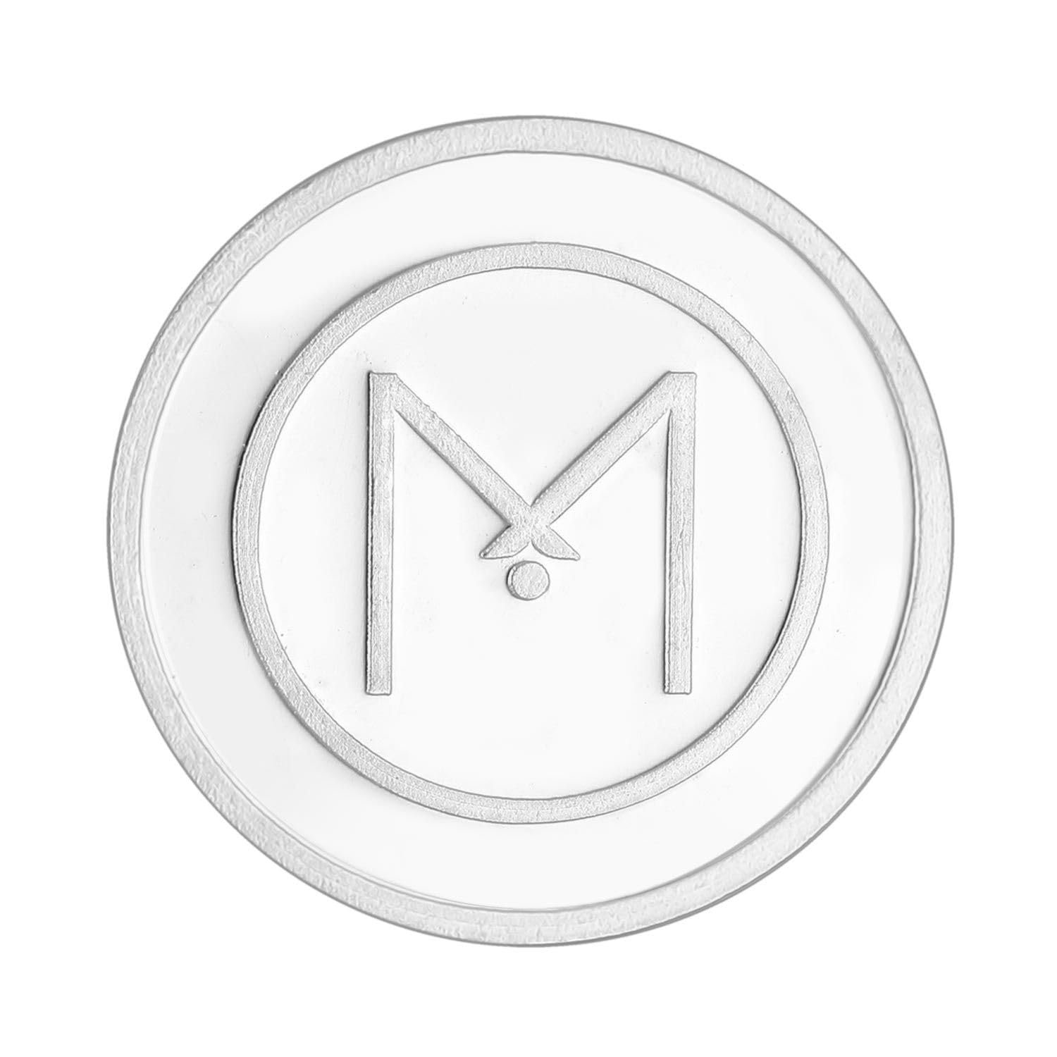 Malabar Gold & Diamonds 999 Purity Silver Coin 20 Grams|Rose Plain |Silver Coin cum Bar for Birthday, Anniversary and Diwali Gift - Image 3