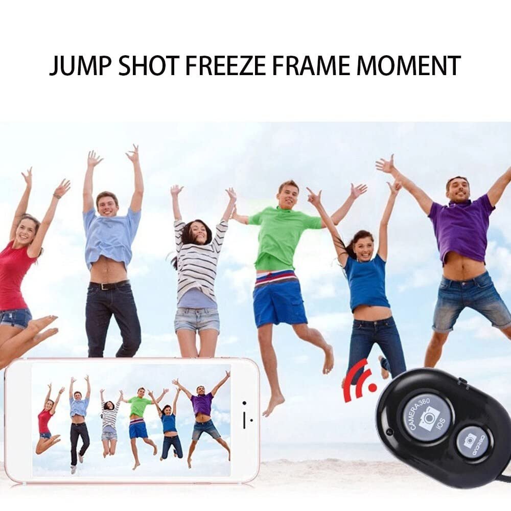 Sounce Shutter Remote Control with Bluetooth Wireless Technology - Create Amazing Photos and Videos Hands-Free - Works with Most Smartphones and Tablets (iOS and Android) (Black) - Image 6