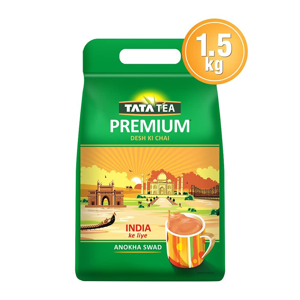 Tata Tea Premium 1.5kg, Desh Ki Chai, Unique Blend Crafted For Chai Lovers Across India, Black Tea, Loose Leaves - Image 3