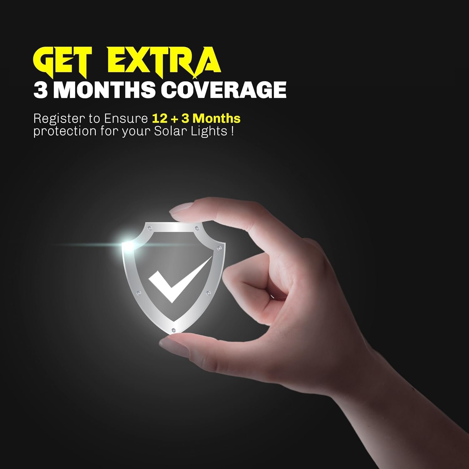 Homehop Solar Light Outdoor Home 50W Flood Led Waterproof Automatic Wall Mount Lamp for Home,Garden, Balcony, Patio with Remote Control (6 Ah,ABS, 174 LED) - Image 4