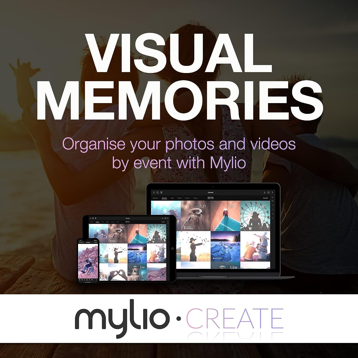 Seagate One Touch 5TB External HDD with Password Protection Space Gray, for Windows and Mac, with 3 yr Data Recovery Services, and 6 Months Mylio Create Plan and Dropbox Backup Plan (STKZ5000404) - Image 7