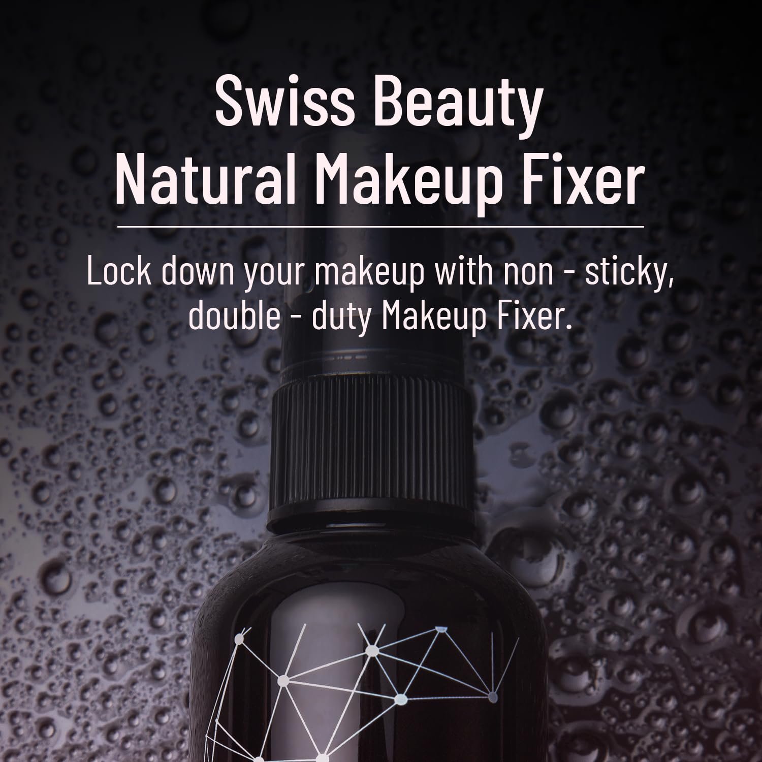 Swiss Beauty Natural Makeup Fixer | Natural Dewy Finish | With Vitamin E and Aloe Vera | Long-Lasting | Hydrating & Refreshing Setting Spray | 70 ml - Image 3