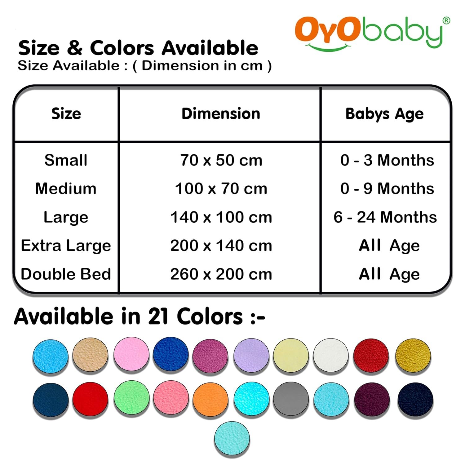 OYO BABY Waterproof Quick Dry Sheet for Baby| Bed Pad | Baby Bed Protector Sheet for Toddler Children (Double Bed Size (260cm X 200cm), Grey) - Image 7