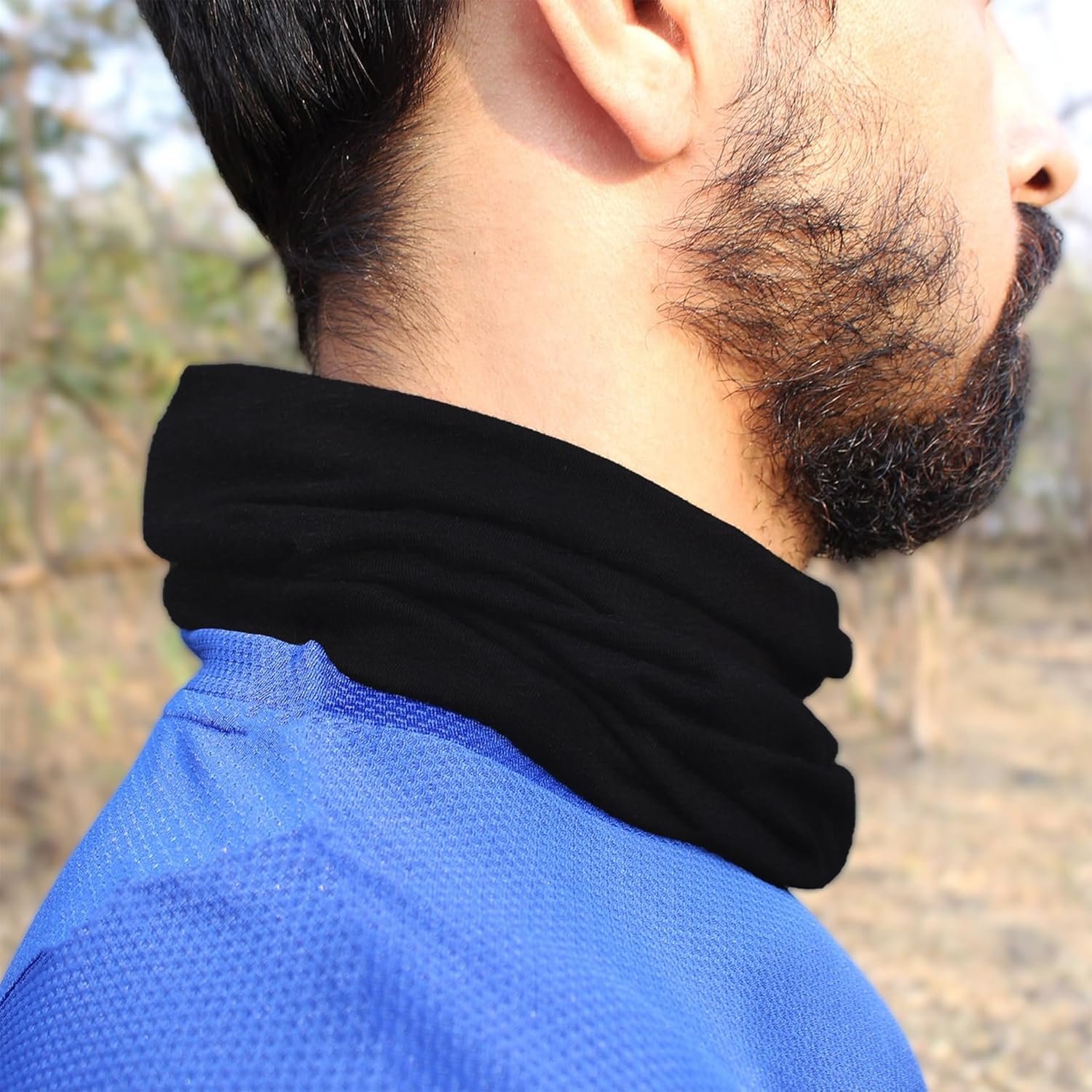 HEELIUM Bamboo Bandana for Men & Women | Super Soft | Odour-free & Breathable | Durable & Multipurpose Bandana - Image 7