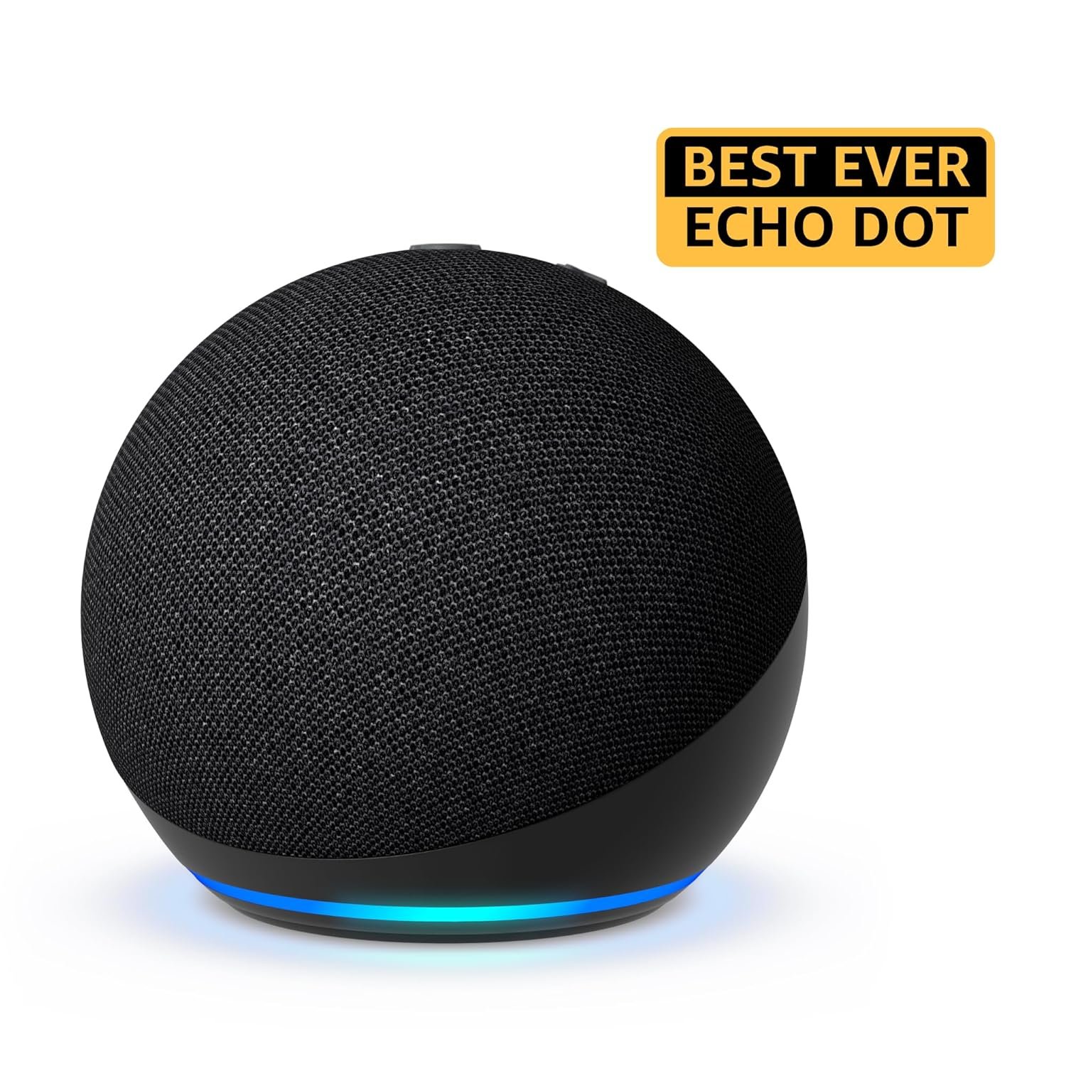 Amazon Echo Dot (5th Gen) | Smart speaker with Bigger sound, Motion Detection, Temperature Sensor, Alexa and Bluetooth| Black - Image 3