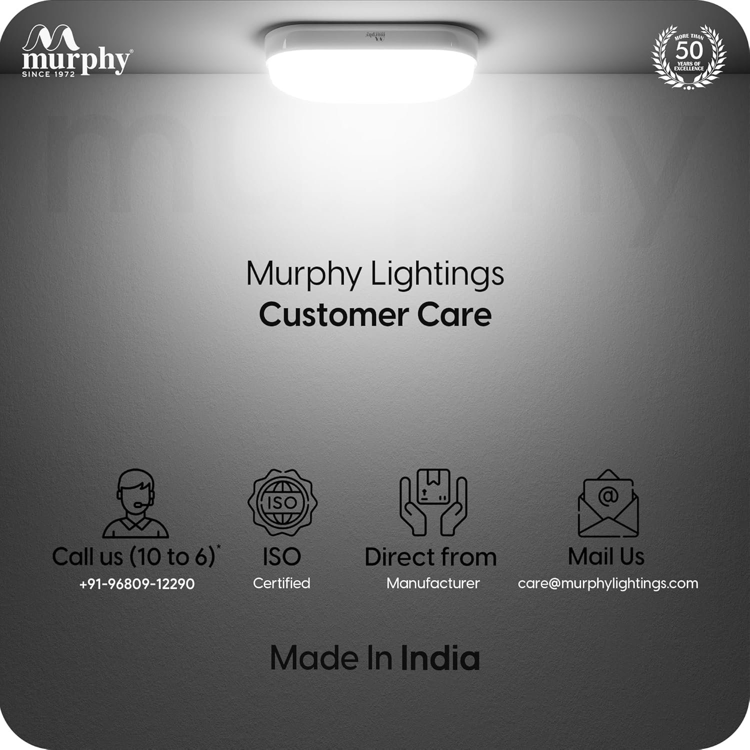 Murphy 10W LED Oval Shape Bulkhead Wall Lamp | IP66 Waterproof Outdoor Light for Gardens, Porches & Bathrooms | Cool White, Pack of 1 | 2-Year Warranty - Image 7