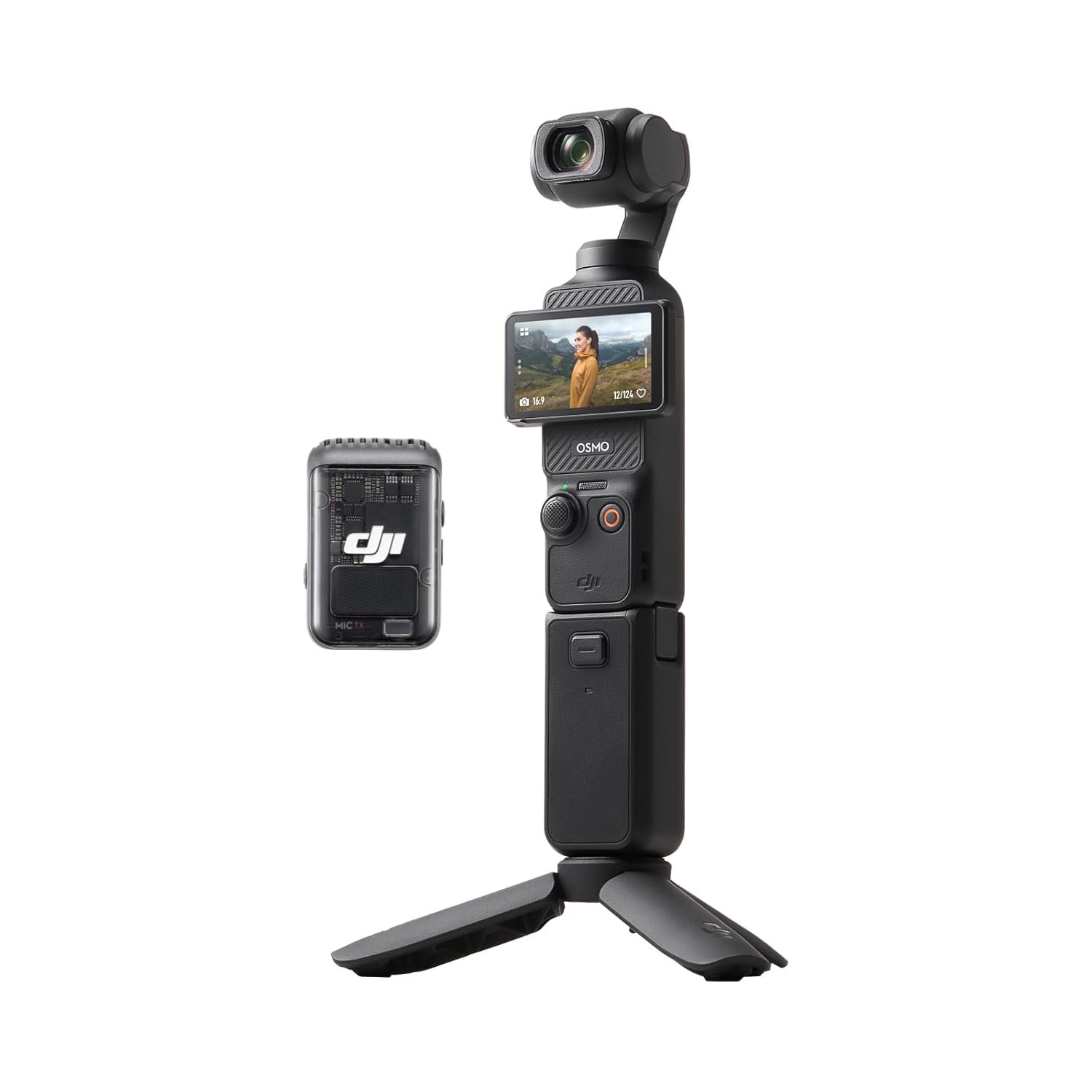 DJI Osmo Pocket 3 Creator Combo, Vlogging Camera with 1'' CMOS & 4K/120fps Video, 3-Axis Stabilization, Face/Object Tracking, Fast Focusing, Mic Included for Clear Sound, Small Camera for Photography - Image 2