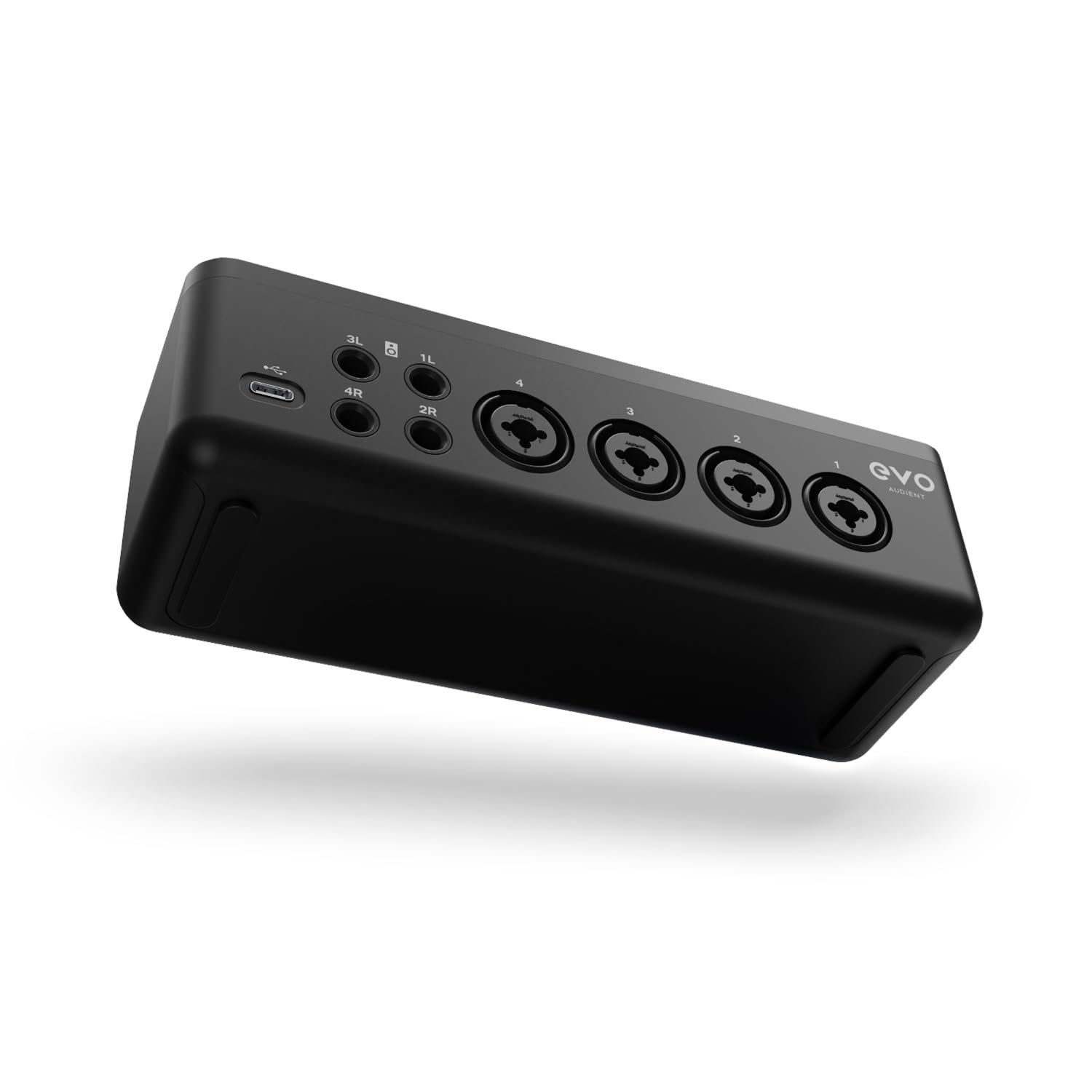 Audient EVO 8 4x4 Professional USB Audio Interface with 4 EVO Preamps, 2 Stereo Speaker Outputs, 2 Headphone Outputs, SmartGain, JFET Instrument Input, Audio Loopback for Live Streaming & Free Recording Software Bundle - Image 3