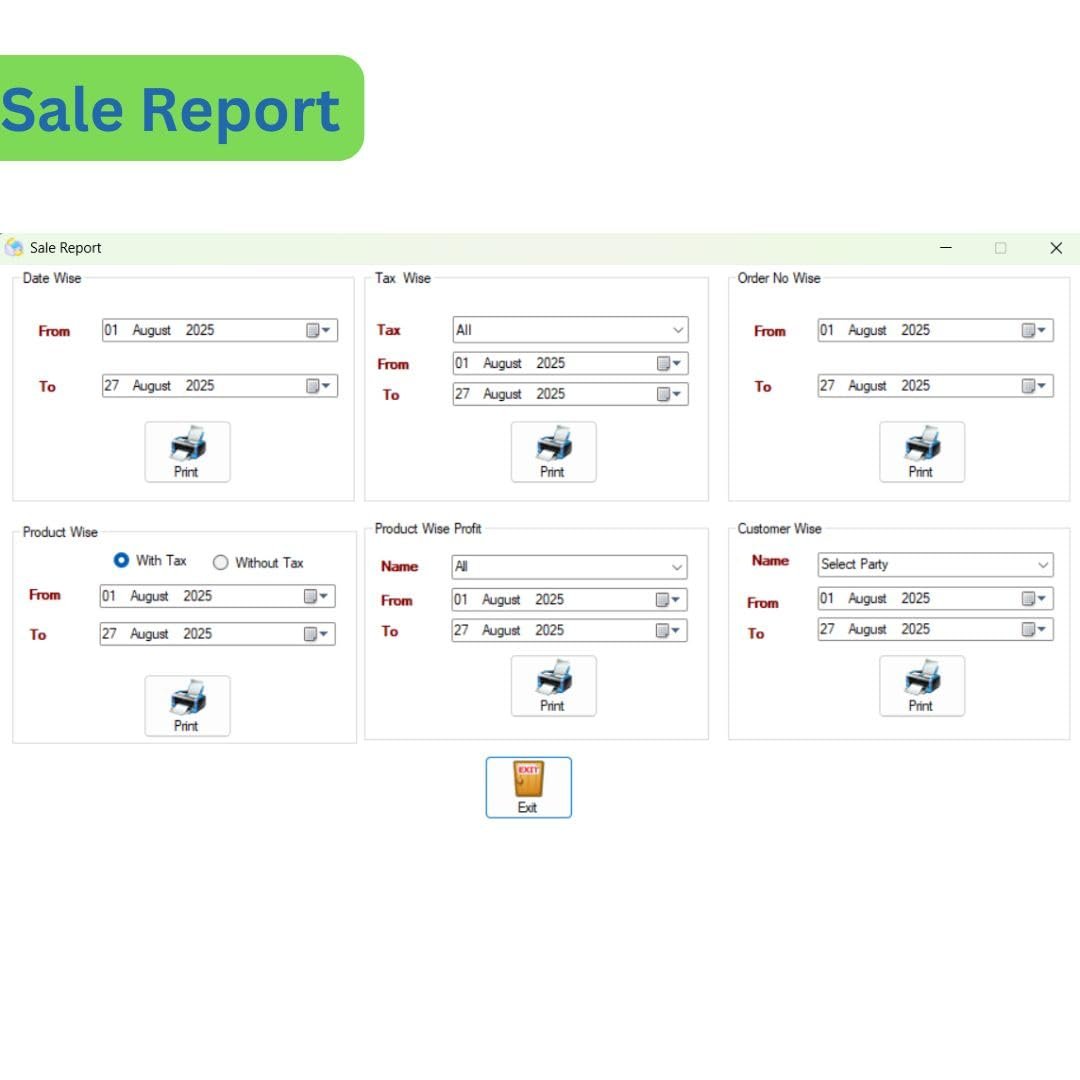 Retail Baba Billing Software Lifetime Validity Suitalbe For All Small Business Type | Latest Version (Email Delivery in 2 hours- No CD) - Image 8