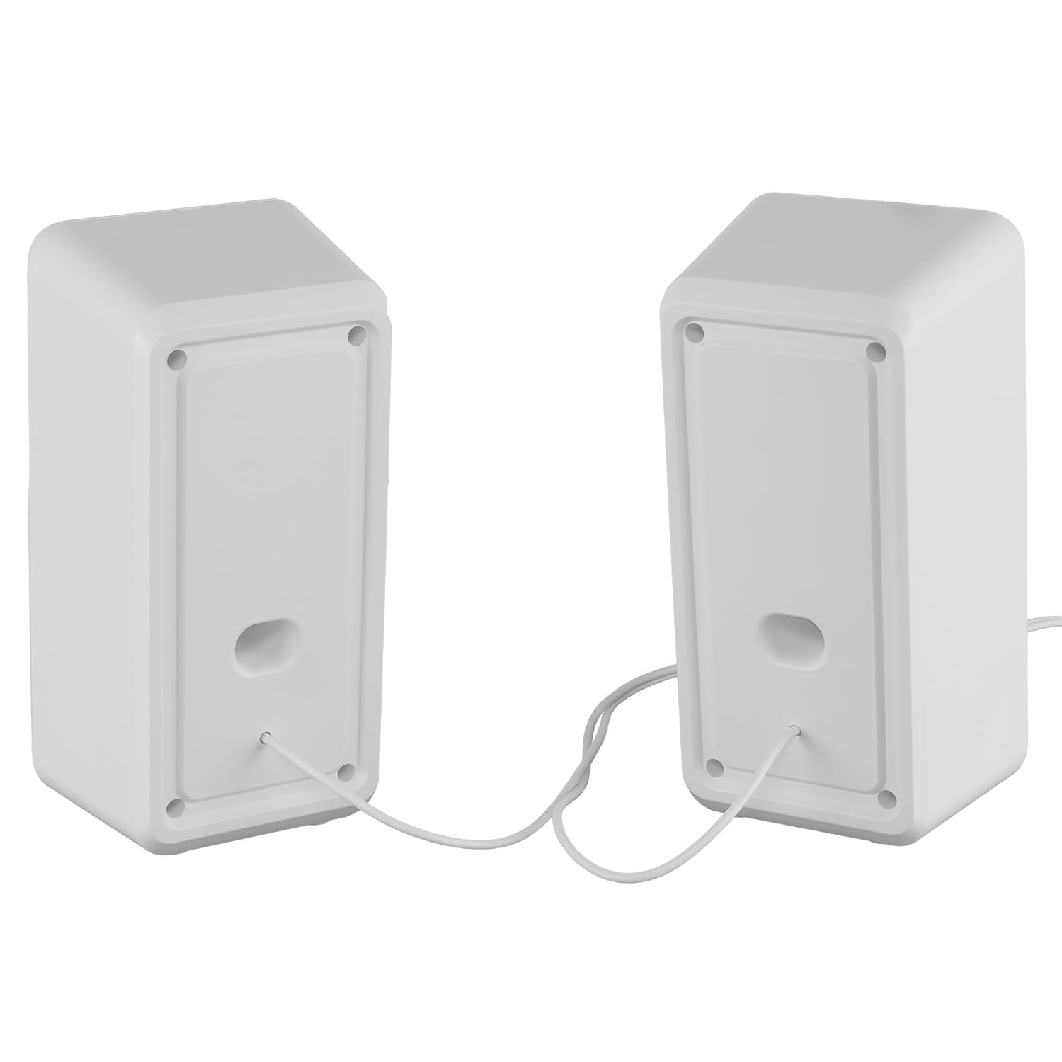 ZEBRONICS Igloo 2, 2.0 USB Computer Speakers, 10 Watts, RGB LED, USB Powered, AUX, Volume Control Pod for PC, Laptops, Desktop (White) - Image 3