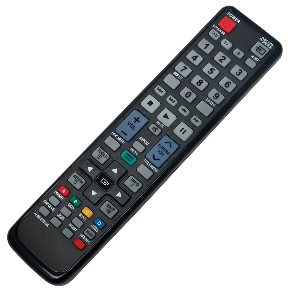 Allimity New AH59-02353A Replaced Remote Control fit for Samsung Digital Home Entertainment System HT-D450K HT-D453K HT-D453HK HT-D455K HT-D550 HT-D553 HT-D555 HTD450K HTD453K HTD453HK HTD455K HTD550 - Image 3