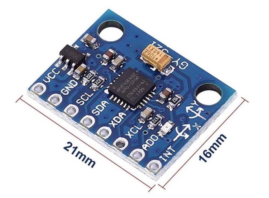Spoinkky MPU-6050 Module | 3-Axis Gyroscope and Accelerometer Sensor | Tilt Sensor for Arduino Projects - Image 6