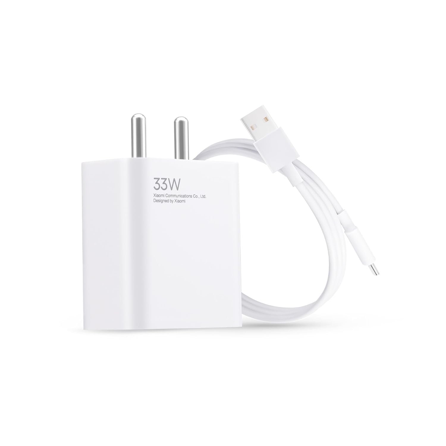 Mi 33W SonicCharge 2.0 USB Charger for Cellular Phones, White - Image 2