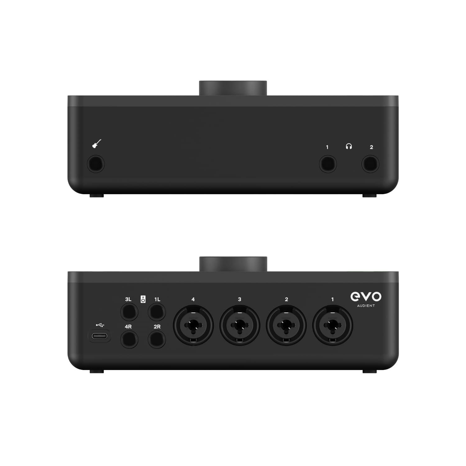 Audient EVO 8 4x4 Professional USB Audio Interface with 4 EVO Preamps, 2 Stereo Speaker Outputs, 2 Headphone Outputs, SmartGain, JFET Instrument Input, Audio Loopback for Live Streaming & Free Recording Software Bundle - Image 4