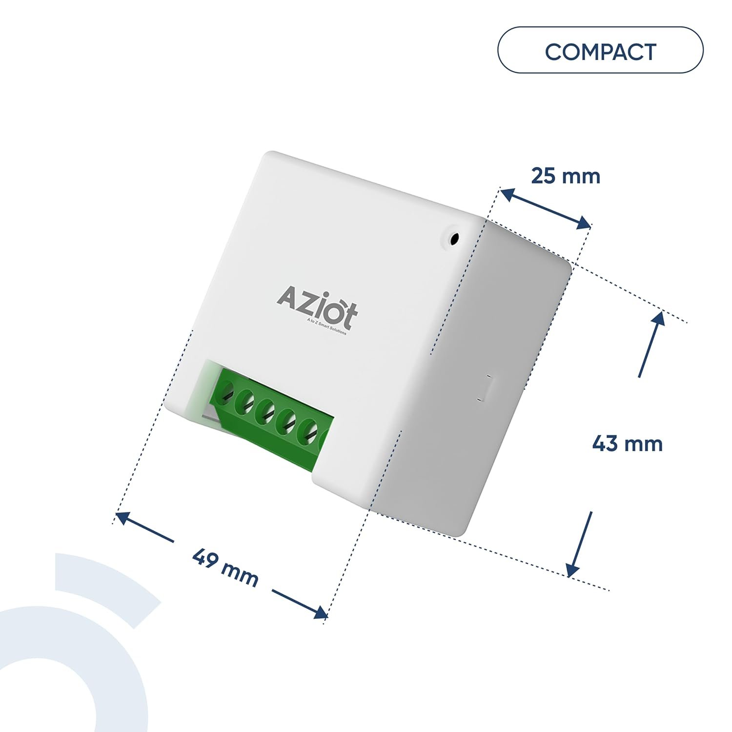 AZIOT 2 Node Smart Switch - Wifi/Bluetooth Communication - Made in India - Timer Function - Works with Google Home and Amazon Alexa… (2 Node) - Image 5