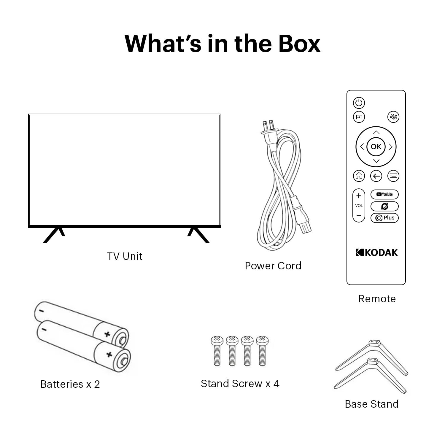 Kodak 80 cm (32 inches) Special Edition Series HD Ready Smart LED TV 32SE5001BL (Black) - Image 8