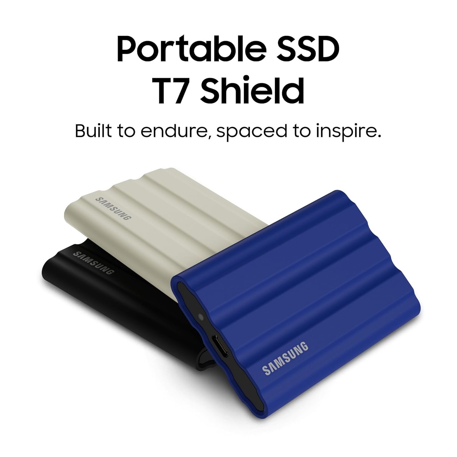 Samsung T7 Shield Portable SSD 1TB, USB 3.2 Gen2 External SSD, Up to 1,050MB/s, Rugged, IP65 Water & Dust Resistant, for Photographers, Content Creators and Gaming, Mac Compatible, MU-PE1T0S, Black - Image 7