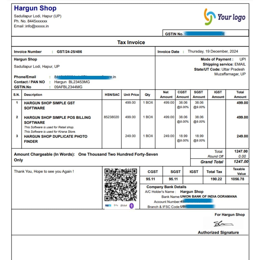 Retail Baba Billing Software Lifetime Validity Suitalbe For All Small Business Type | Latest Version (Email Delivery in 2 hours- No CD) - Image 3