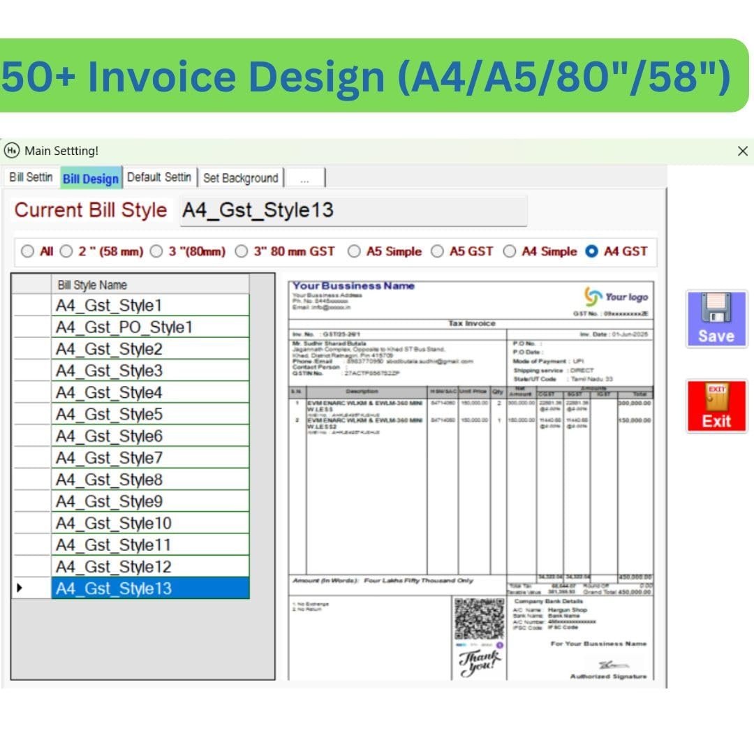 Retail Baba Billing Software Lifetime Validity Suitalbe For All Small Business Type | Latest Version (Email Delivery in 2 hours- No CD) - Image 9