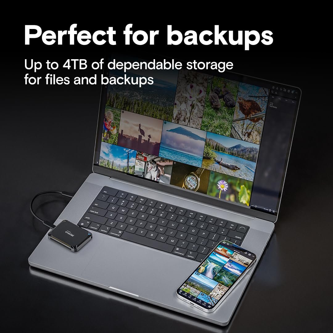 Crucial® X9 1TB Portable SSD - Image 6