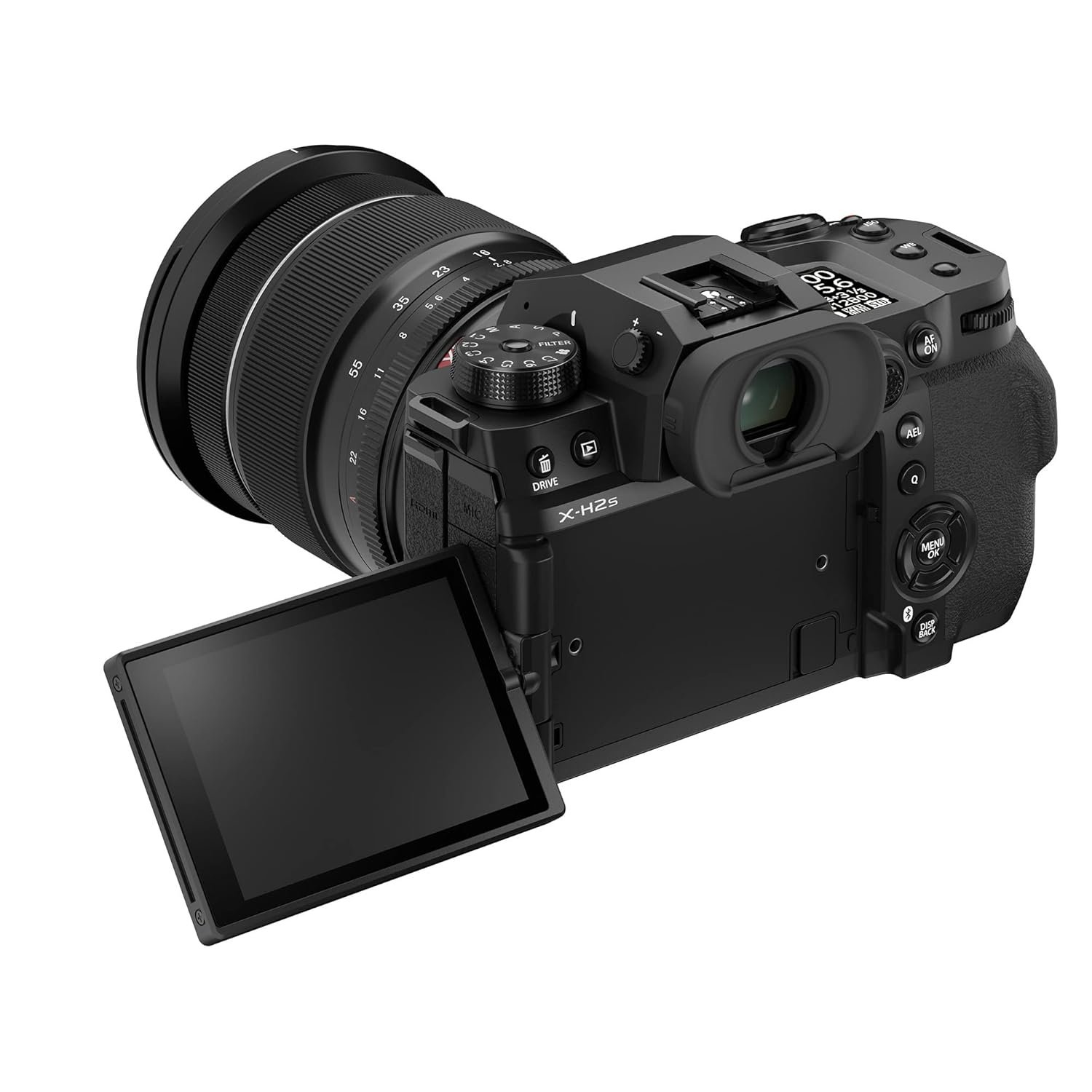 Fujifilm X-H2S 26MP APS-C X-Trans Stacked Sensor|IBIS System|Wedding Camera|Cinematic Camera|Flagship Mirrorless Hybrid Camera|Touchtracking|4K Upto 120fps|6.2K ProRes|F-Log2|for Professionals - Image 8
