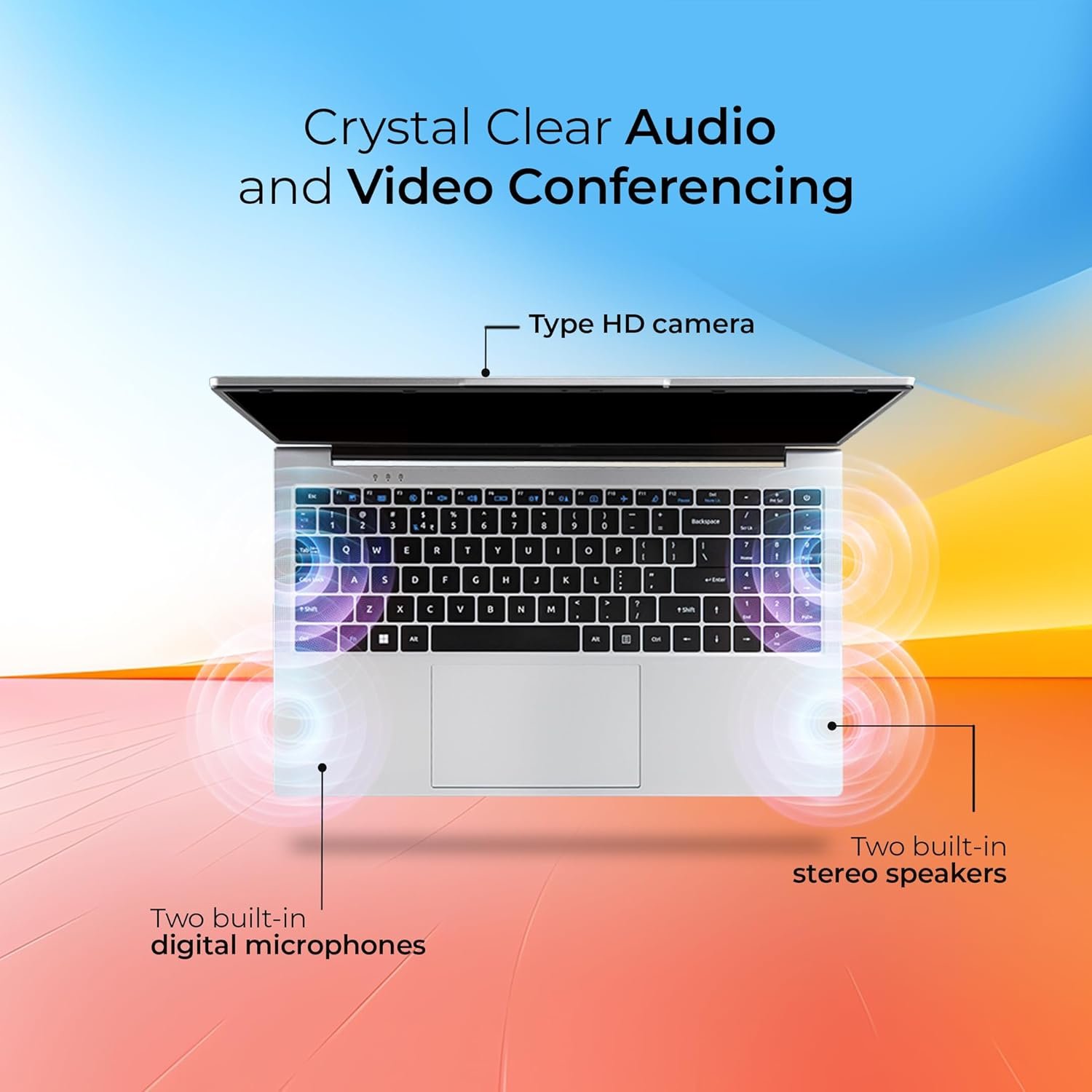 Acer [SmartChoice Aspire 3 Laptop Intel Core Celeron N4500 Processor Laptop (8 GB LPDDR4X SDRAM/256 GB SSD/Win11 Home/38 WHR/HD Webcam) A325-45 with 39.63 cm (15.6") HD Display, Pure Silver, 1.5 KG - Image 6