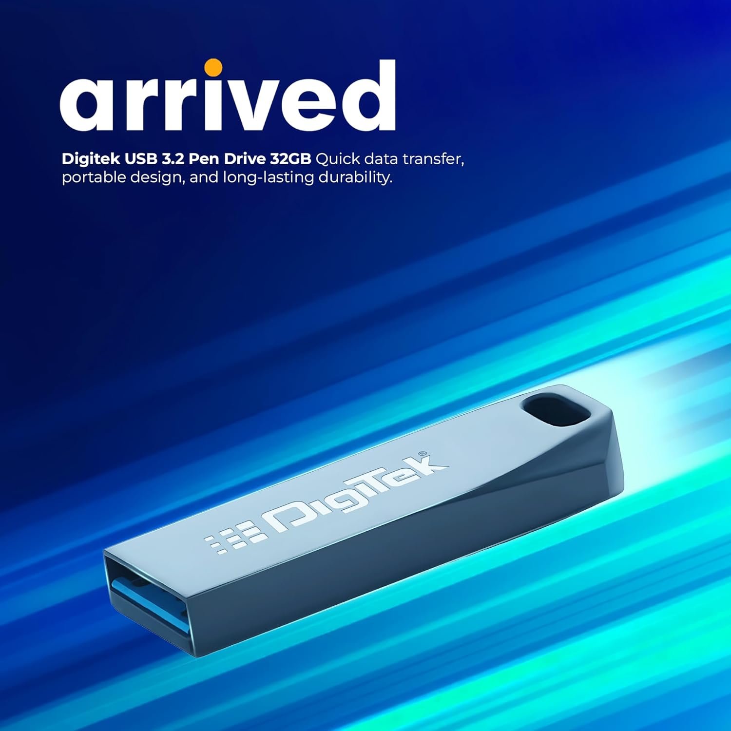 Digitek (Dud 32G V3.2) USB 3.2 Flash Drive, 32GB Storage, High Speed Read & Write, Pen Drive, Magnetic, X-Ray & Temperature Resistant, Compatible with Windows & Mac OS - Image 3