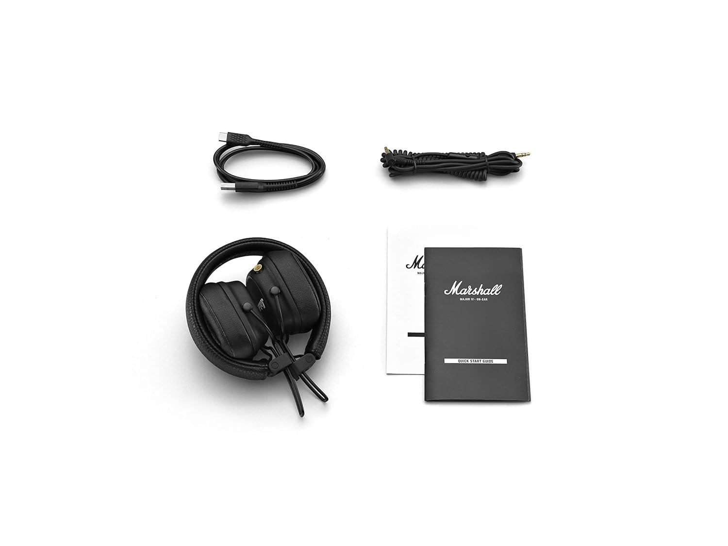 Marshall Major IV Wireless Bluetooth On Ear Headphone with Mic (Black) - Image 13