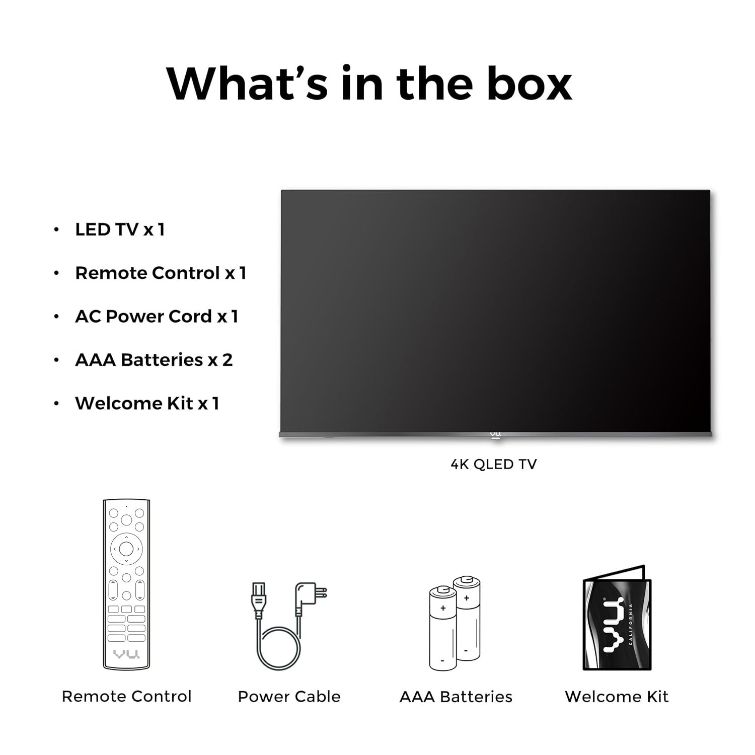 VU 108cm (43 inches) GloQLED Series 4K QLED Smart Google TV 43GLOQLED25 - Image 6