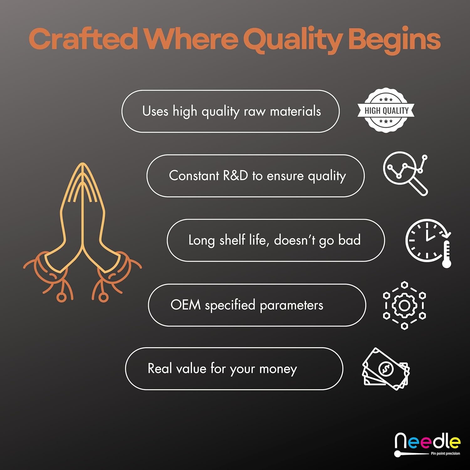 Needle Cartridge Inkjet Ink Refill | Made in India | 4x100 GMS (CMYK Combo) | Compatible with Inkjet Printers | Easy Ink Refilling Solution - Image 9