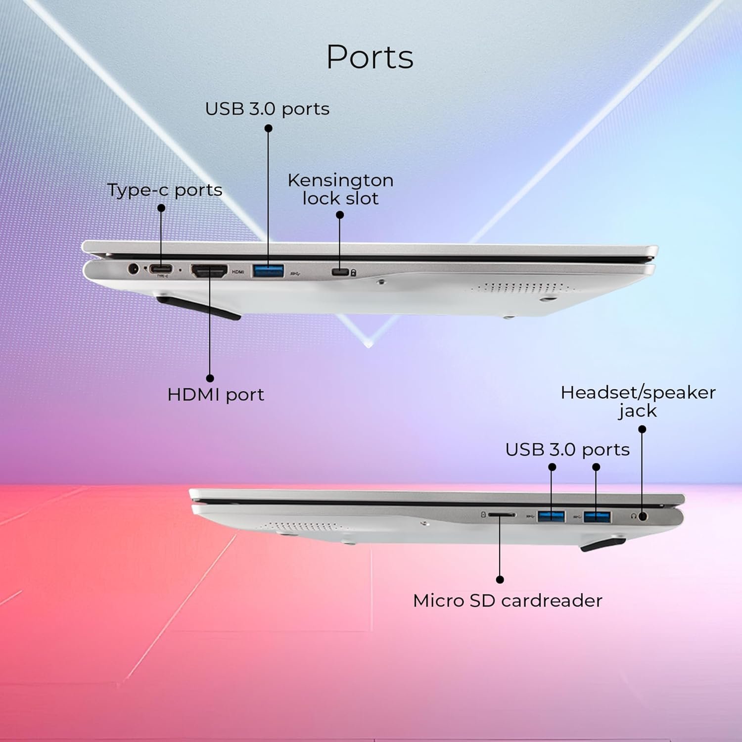 Acer [SmartChoice Aspire 3 Laptop Intel Core Celeron N4500 Processor Laptop (8 GB LPDDR4X SDRAM/256 GB SSD/Win11 Home/38 WHR/HD Webcam) A325-45 with 39.63 cm (15.6") HD Display, Pure Silver, 1.5 KG - Image 10