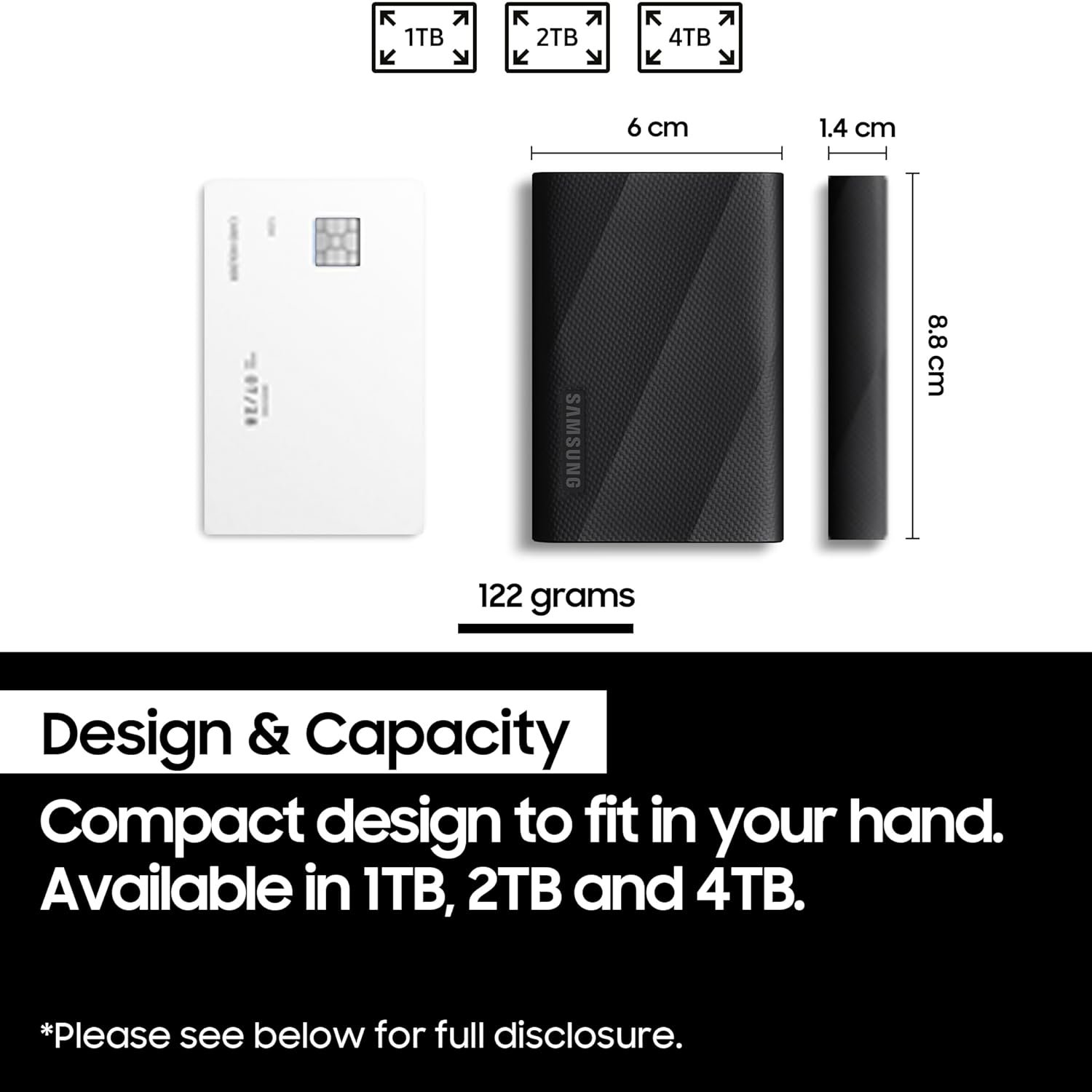 Samsung T9 Portable External SSD 1TB, USB 3.2, Speed up to 2,000 MB/s Read Speed, Storage for Professional Creators - videographers, Graphic Designers, Artists, MU-PG1T0B/WW, Black - Image 5