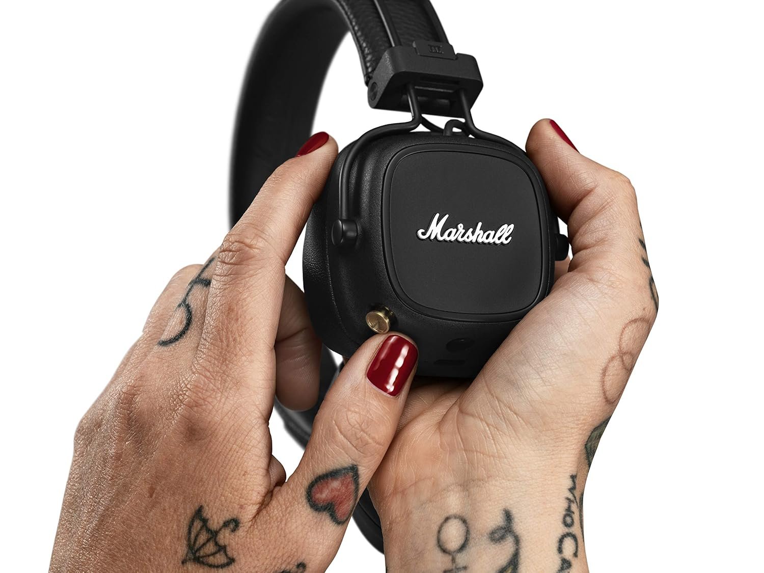 Marshall Major IV Wireless Bluetooth On Ear Headphone with Mic (Black) - Image 10