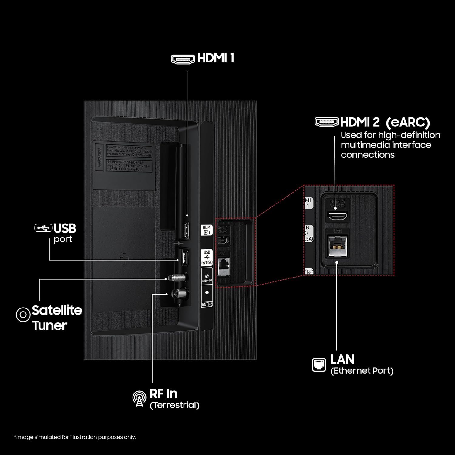 Samsung 80 cm (32 inches) HD Smart LED TV UA32H4550FUXXL - Image 7