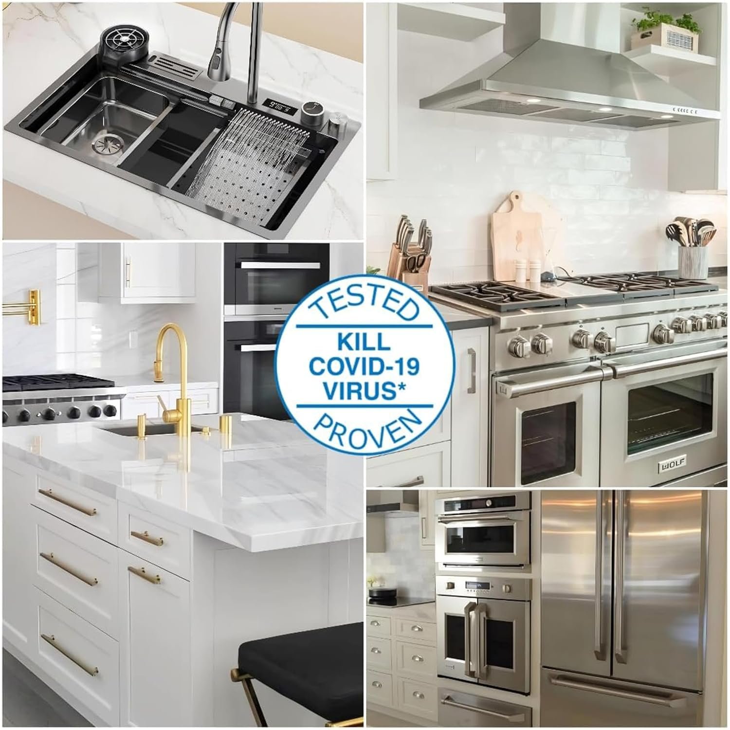 ULTRINA Kitchen Cleaner Spray | Non-Flammable & Nontoxic | Multi-Purpose Spray Suitable For All Kitchen Appliances & Surfaces, Gas Stove, Countertop, Tiles, Chimney, Exhaust Fan And Sink (500 ML) - Image 9